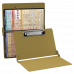 WhiteCoat Clipboard® - Tactical Brown Anesthesia Edition